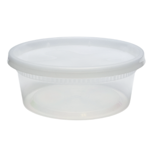 8oz PP Clear Deli Container with Lid