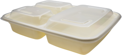 33oz 3 Compartments PP Container