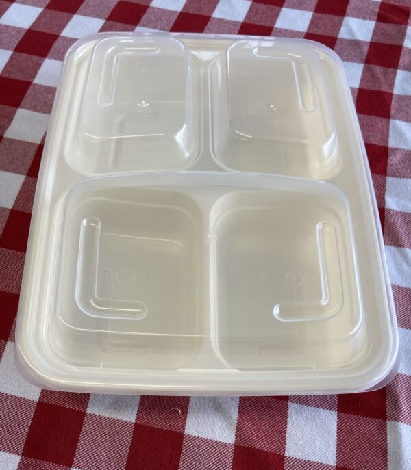 33oz 3 Compartments PP Container - Image 5