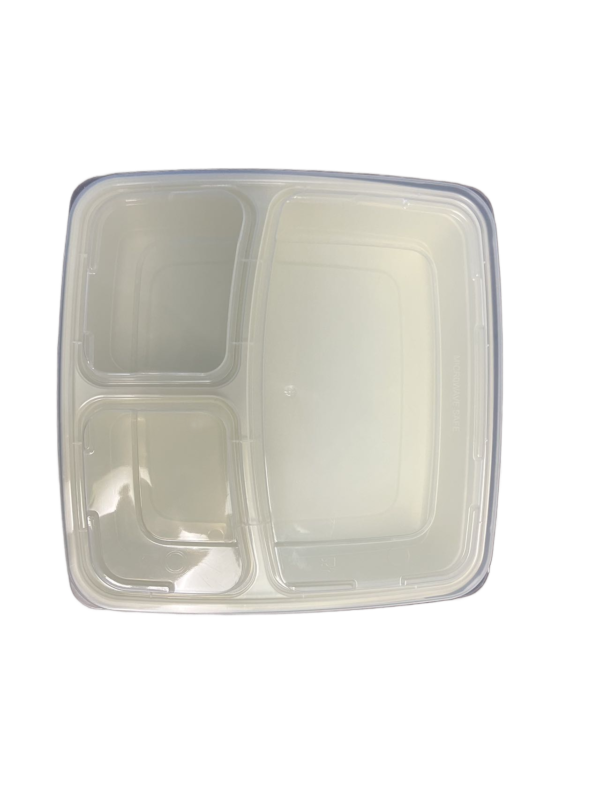 45oz 3 Compartments PP Container - Image 2